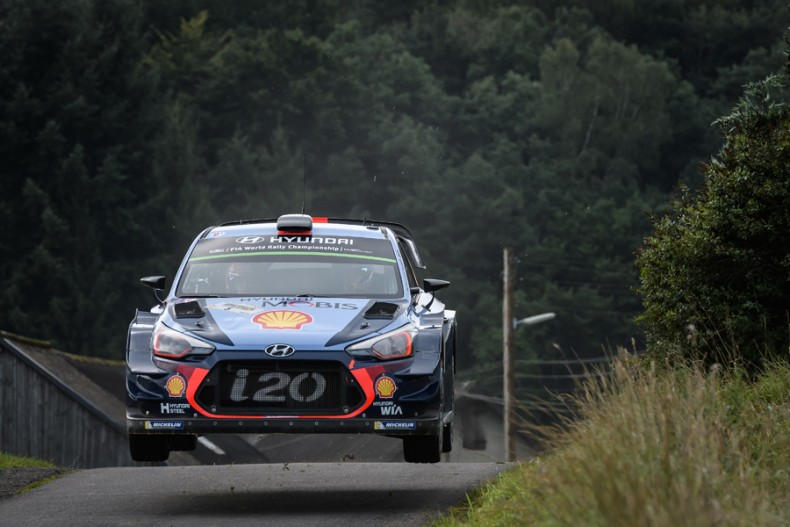 2017 FIA World Rally Championship, Round 10, Rallye Deutschland 17 - 20 August 2017, Thierry Neuville, Nicolas Gilsoul, Hyundai i20 Coupe WRC, Photographer: RaceEMotion, Worldwide copyright: Hyundai Motorsport GmbH