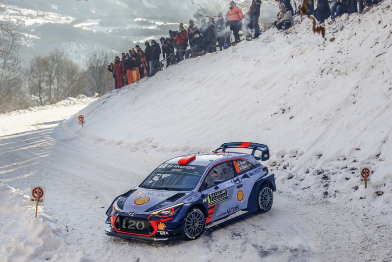 2017 FIA World Rally Championship
Round 01, Rallye Monte-Carlo
16-22 January 2017
Dani Sordo, Marc Marti, Hyundai i20 Coupe WRC
Photographer: Sarah Vessely
Worldwide copyright: Hyundai Motorsport GmbH
