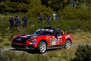 Raphael Astier (FR) Abarth 124 Rally #team Milano Racing - Tour de Corse (42019)