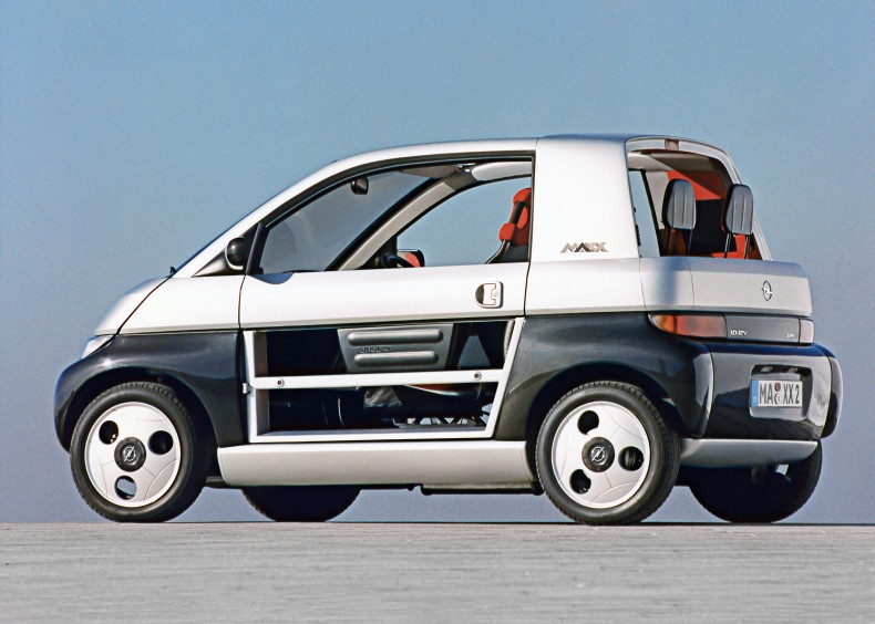 Opel MAXX mit herausragend wirtschaftlichem Dreizylinder „Ecotec 1.0 12V“ (1995)
