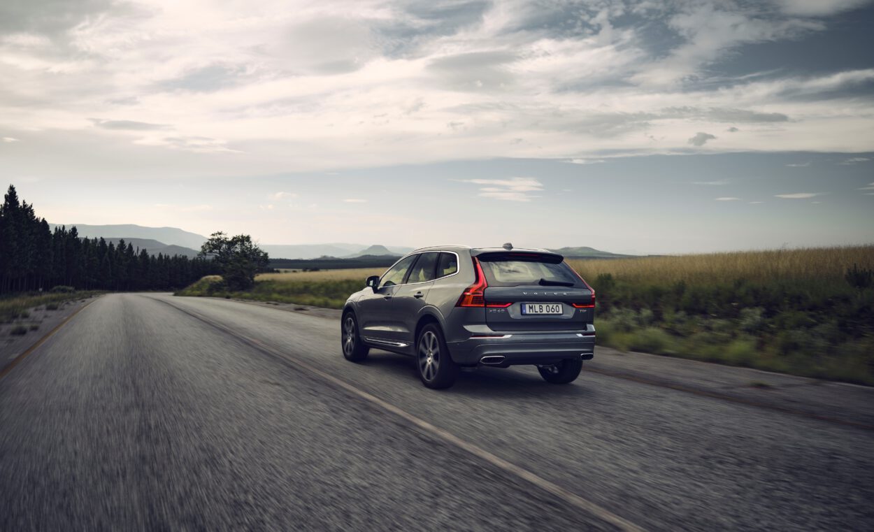 The refreshed Volvo XC60 T8 AWD in Osmium Grey metallic