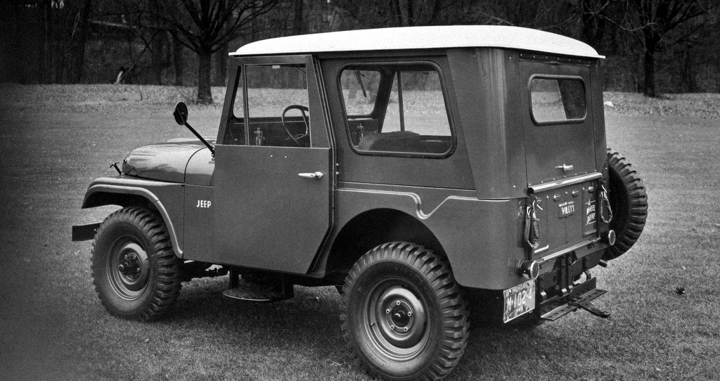 Cywoly model Jeep CJ - wersja zabudowana z roku 1955