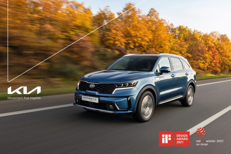 Kia Sorento Red Dot i iF design