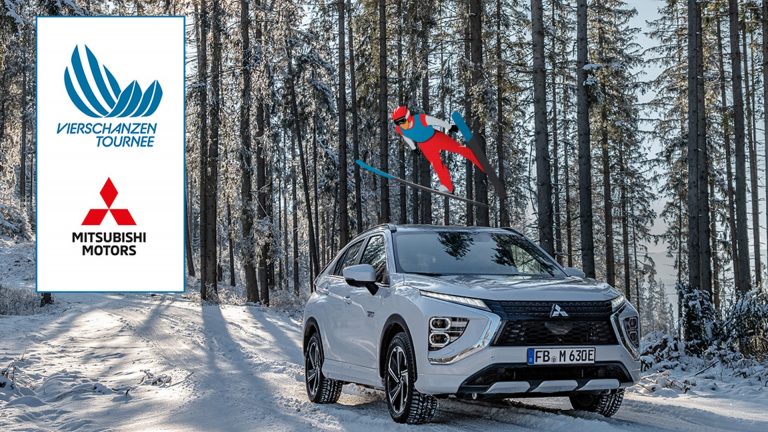 Mitsubishi Eclipse Cross PHEV na Turnieju Czterech Skoczni
