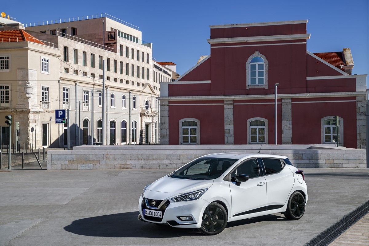 Nowe silniki w Nissanie Micra biala Micra N Sport Static Front 1200x801