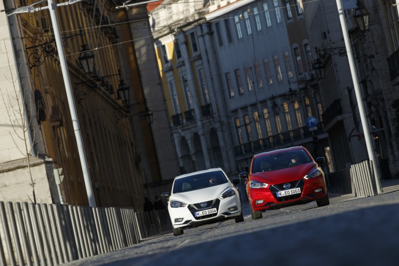 Nowe silniki w Nissanie Micra - czerwona Micra Xtronic - Dynamic Front 3 (m0KFQz)-1200x800
