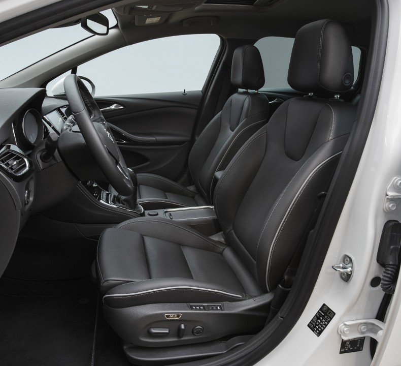 Opel premium and ergonomic seats