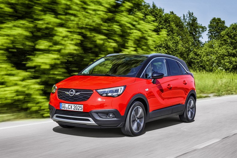 “Best in Class Car 2017”: The Opel Crossland X was named the best performer in its category by Euro NCAP.