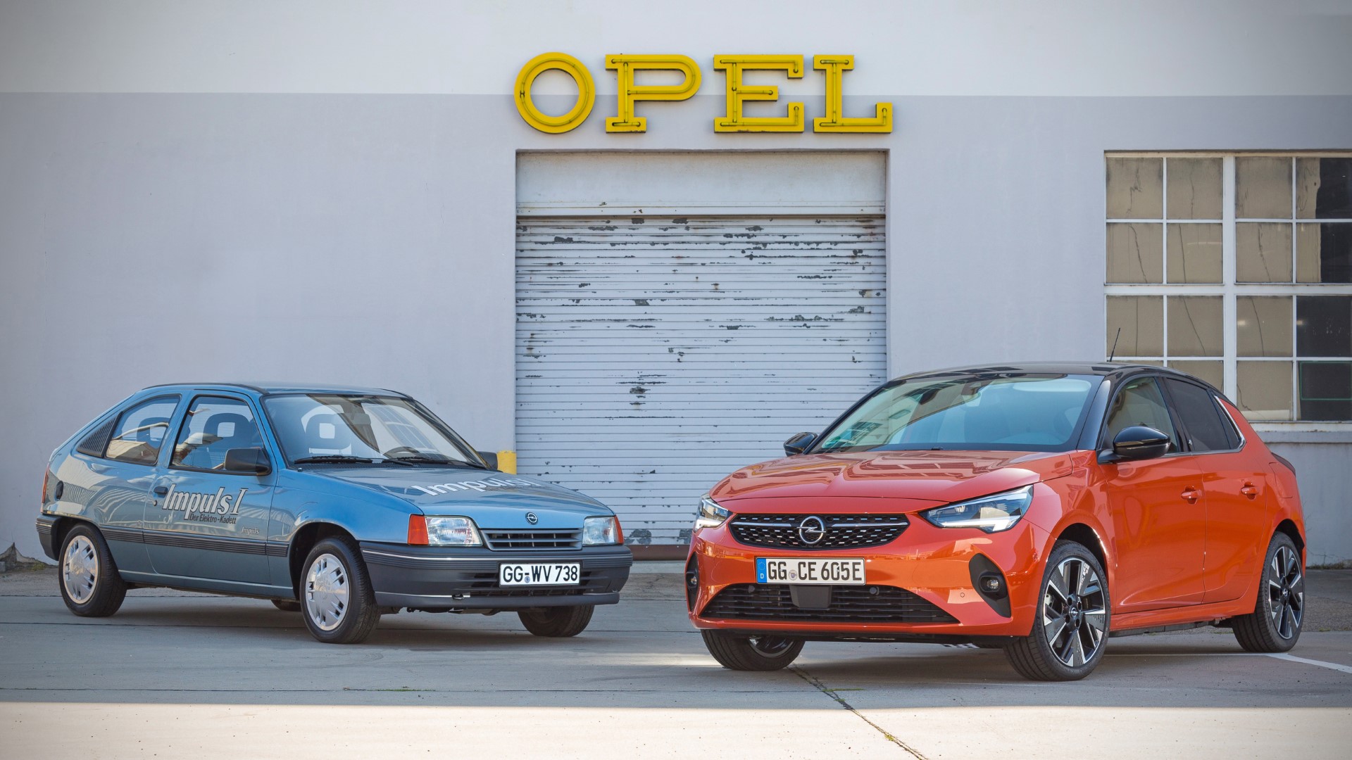 Opel Kadett Impuls I & Opel Corsa e