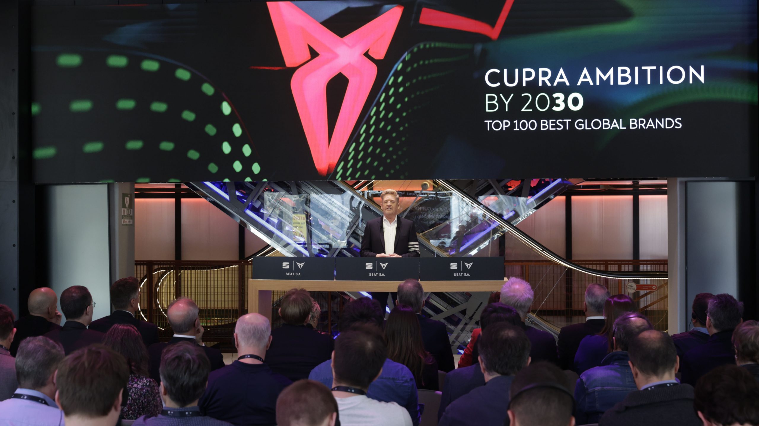 SEAT S.A. roczna konferencja, podsumowanie roku 2022, prezes Wayne Griffith