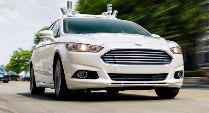 Testowy autonomiczny Ford Mondeo / Fusion