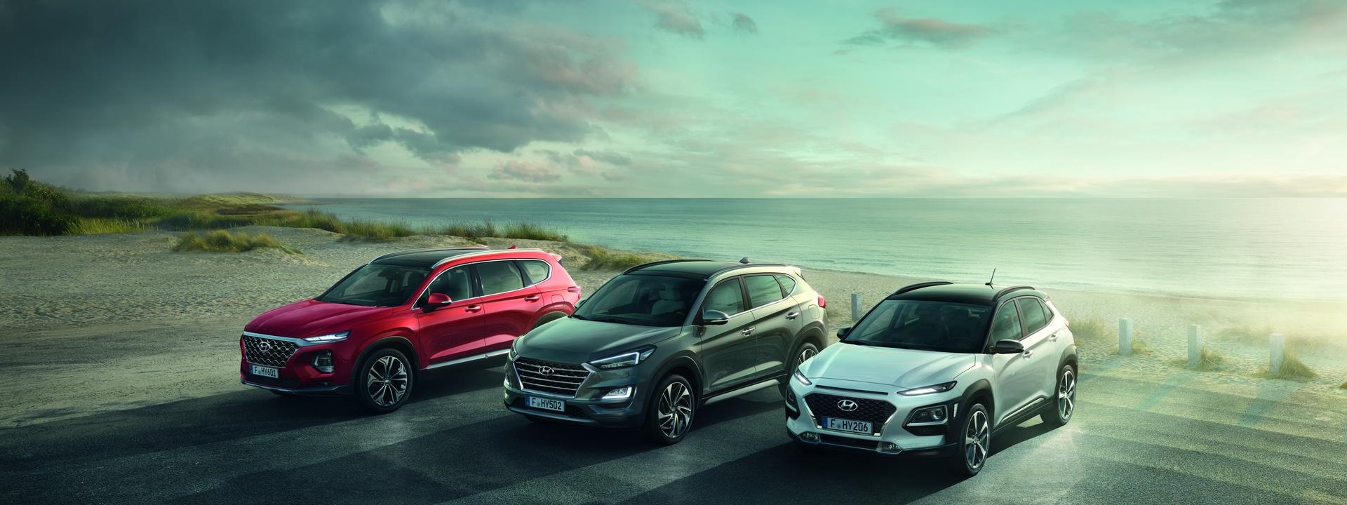 Hyundai 3er range SantaFe Tucson Kona small e2e (1)