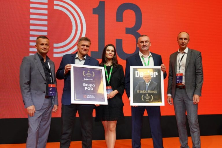 Grupa PGD - najlepszy dealer, Grzegorz Hankus Menedżerem Roku; Nagrody Rynku Dealerskiego