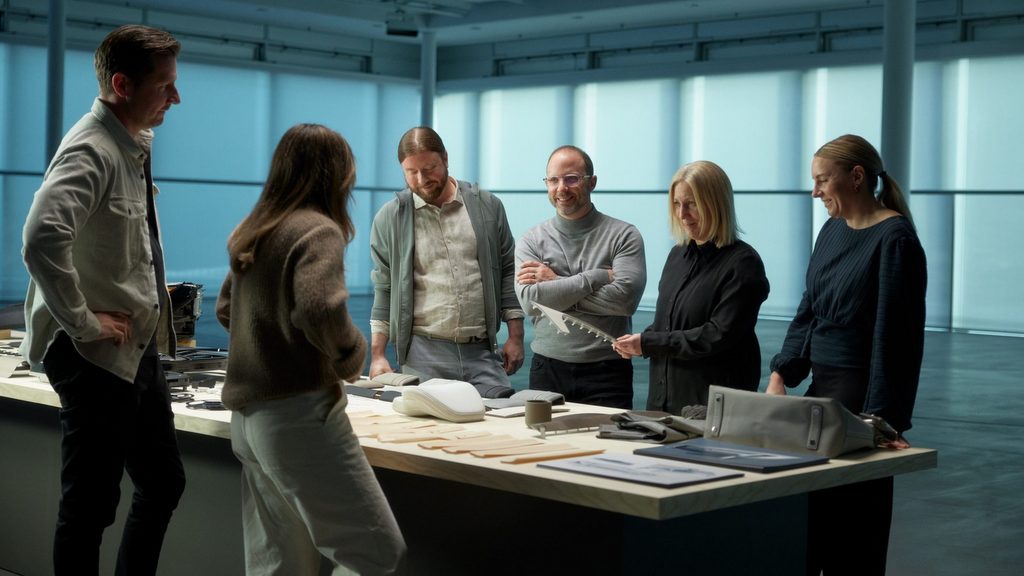 Wnętrze Volvo XC 90, praca projektantów