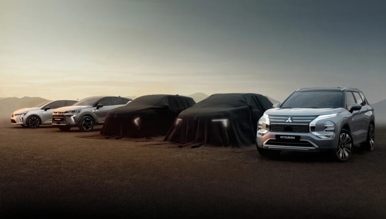 Gamę Mitsubishi tworzą znane modele oraz trzy nowe SUV-y pod osłoną
