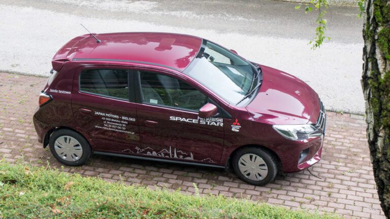test Mitsubishi Space Star 2023 z automatyczną skrzynią biegów